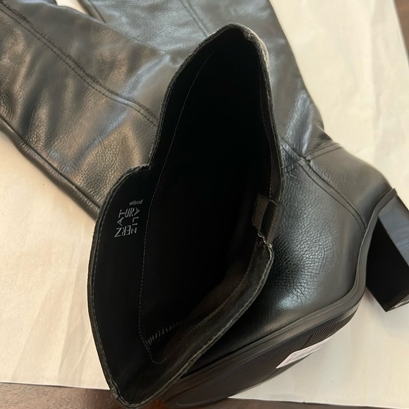 Naturalizer Kyrie Leather Water-Repellent  Wide Calf Over-the-Knee Boots - Picture 10 of 16